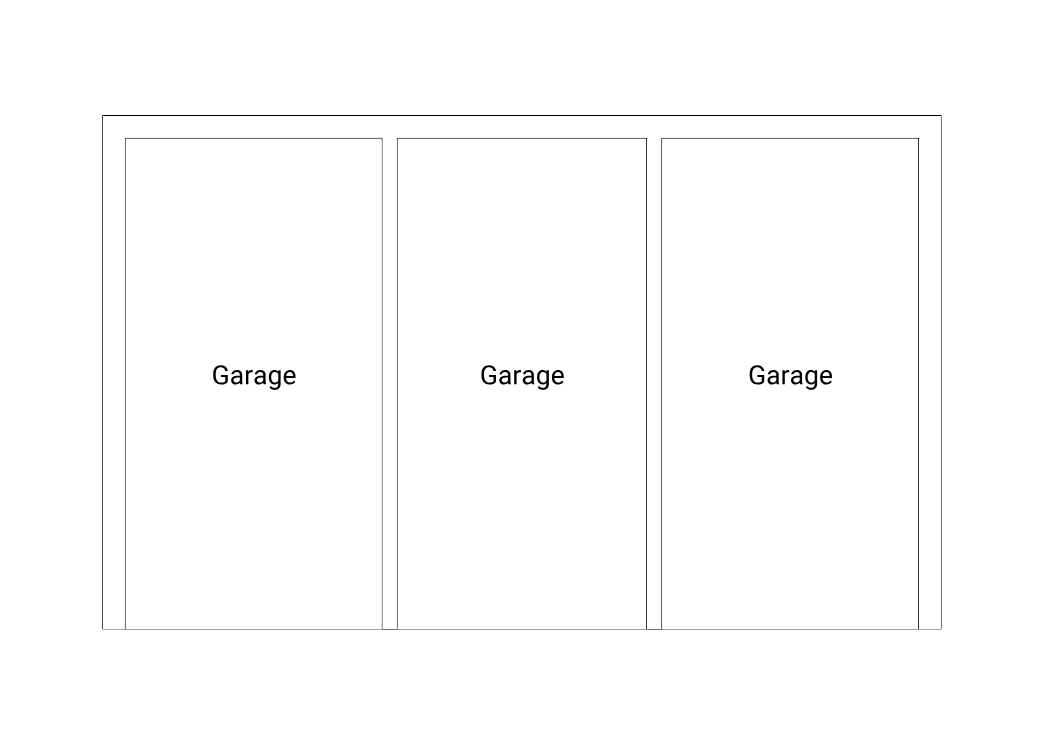 Garagen, Bestand